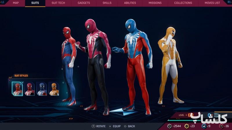 آموزش بازی Spider-Man