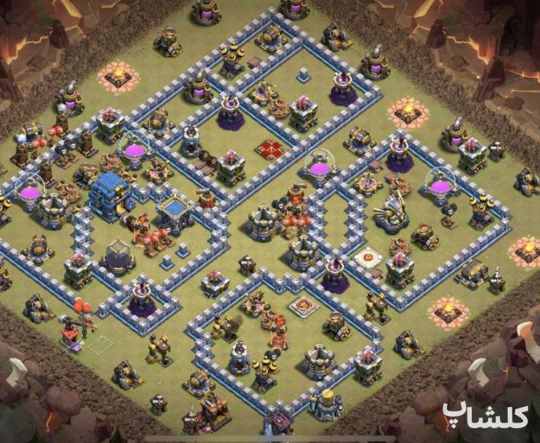 مپ تروفی/وار/جنگ برای تاون هال 12 (مپ شماره 1099)
