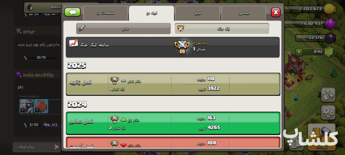 قبیله کلش اف کلنز لول 4 (کد 67545)