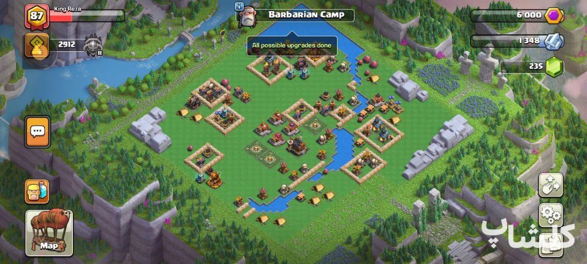 قبیله کلش اف کلنز لول 19 (کد 93642)