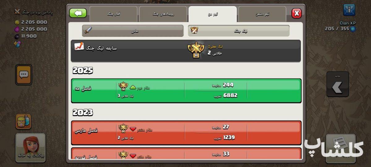 قبیله کلش اف کلنز لول 12 (کد 94324)