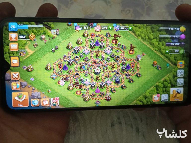 اکانت کلش اف کلنز تان هال 10 لول 76 (کد 109971)
