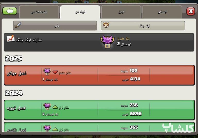قبیله کلش اف کلنز لول 22 (کد 115151)