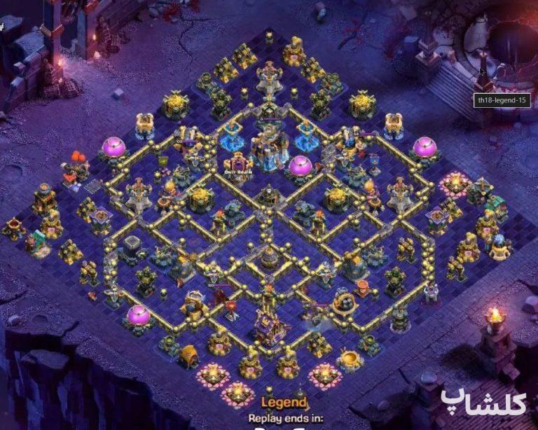 مپ تروفی برای تان هال 18 (مپ شماره 205689)
