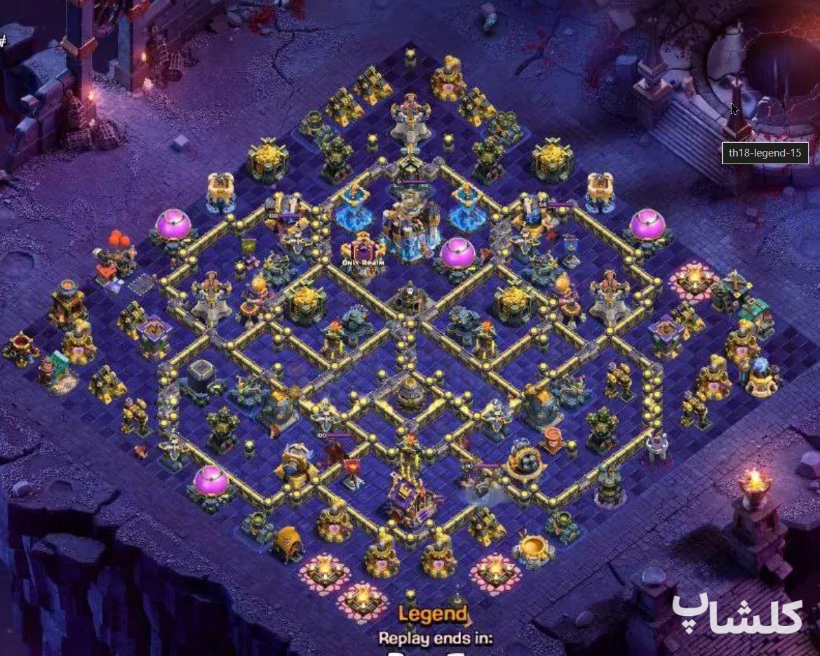مپ تروفی برای تان هال 18 (مپ شماره 205689)