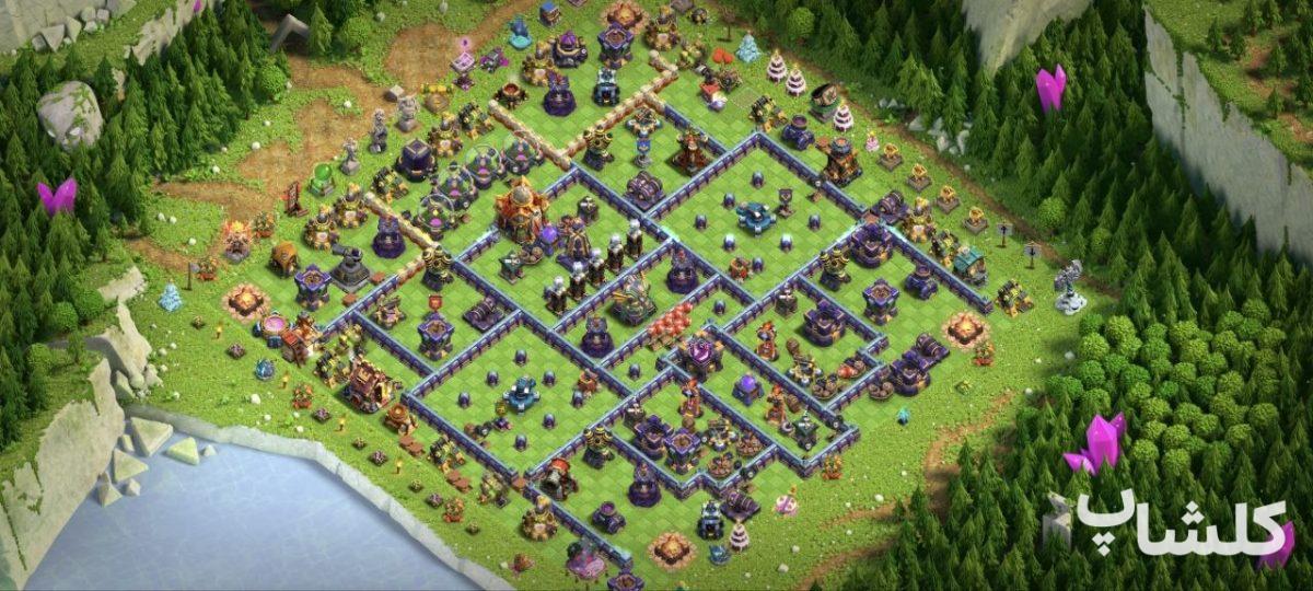 اکانت کلش اف کلنز تان هال 16 لول 136 (کد 243946)